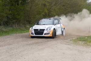 Generel vinder af DM1, Kenneth Madsen i Suzuki
